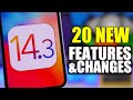 iOS 14.3 Beta - 20 New FEATURES & Changes !