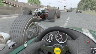 🏁 Carrera vintage 🇨🇭 Bremgarten 1955 - LOTUS Type 49 ´67 FOV 39º - Assetto Corsa - CSP + Pure #127