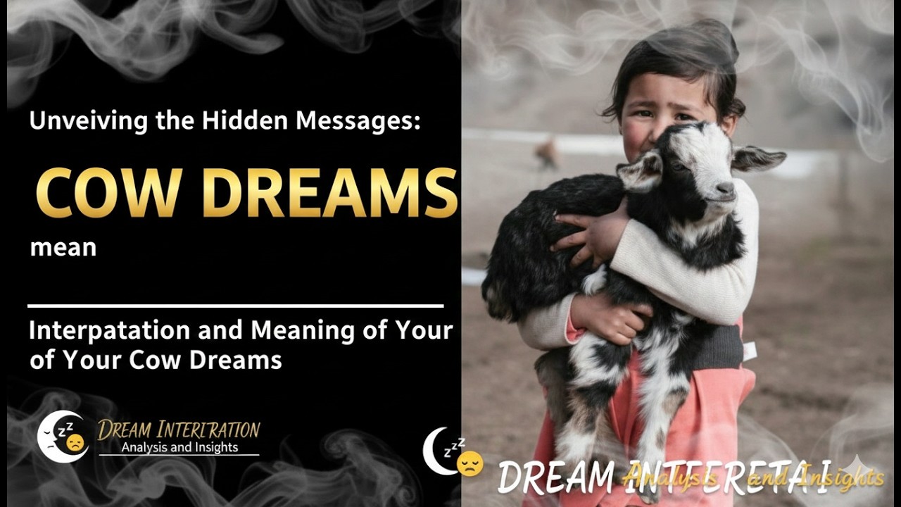 Dream about Cow: Unveiling the Hidden Messages: Interpretation and ...