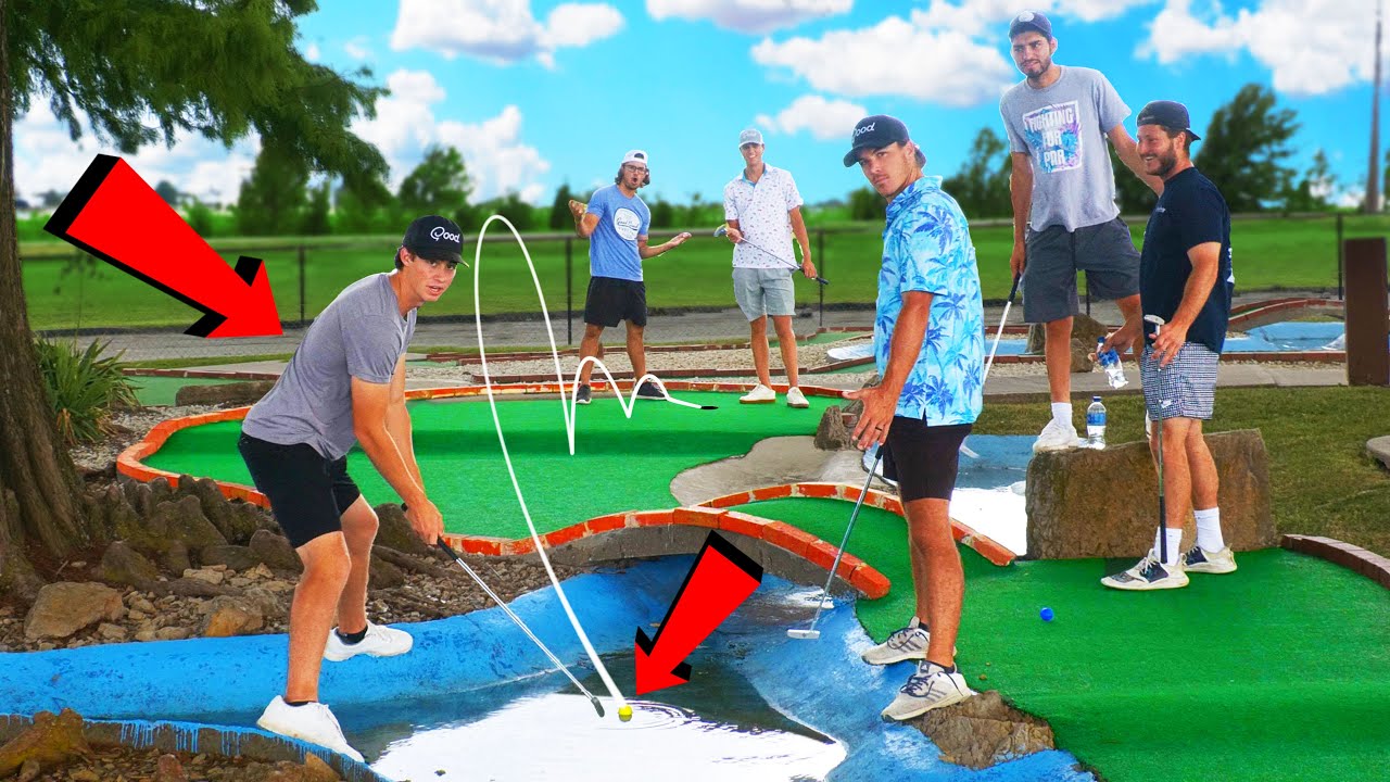 We Played @ The Hardest Mini Golf Course in Kansas, 2v2v2 Match