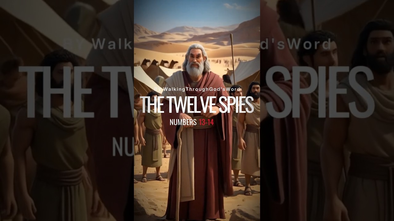 ⁣The Twelve Spies and Israel’s Rebellion -
