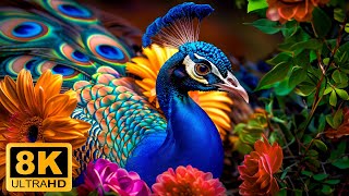 Feather Artist 8K ULTRA HD  Beautiful Scenery Relaxing Movie With Soothing Music