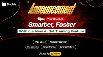 Train your AI Assistant for WhatsApp Chatbot with FAQs, URLs, and files.