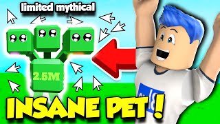I Hatched The RAREST MYTHICAL PET In Hyper Clickers Update AND IT'S SO GOOD!! (Roblox)