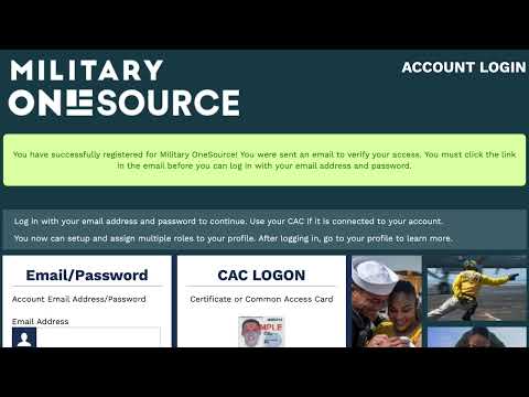 How to Make a Military OneSource Account