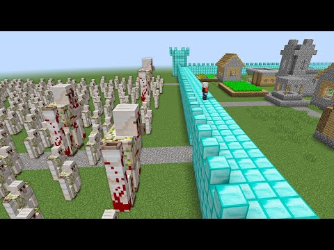 1000$ GOLEM KIYAMETİ - Minecraft