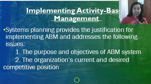 Implementing ABM