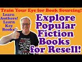 Learn key books from popular fiction authors for ebay resell  exploring mass market fiction
