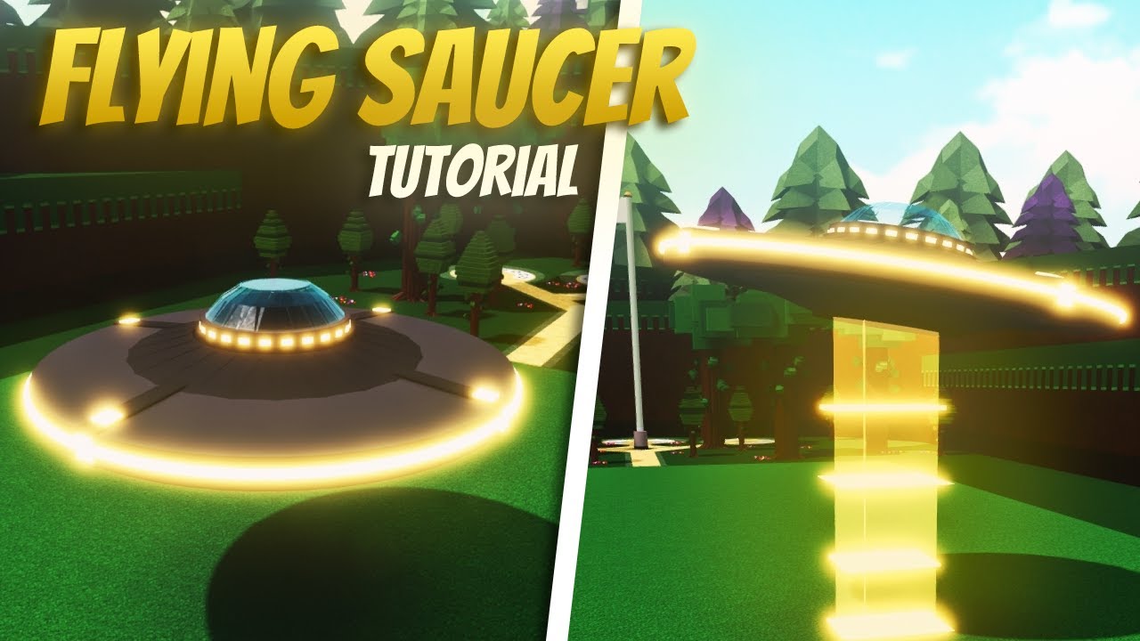Flying Saucer/UFO Tutorial!! - Build a boat for Treasure - YouTube