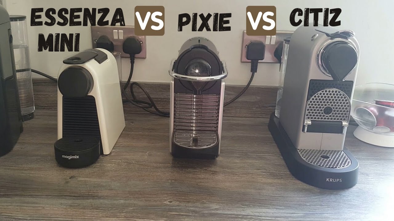 Nespresso coffee & espresso machines, Essenza, Pixie, Citiz