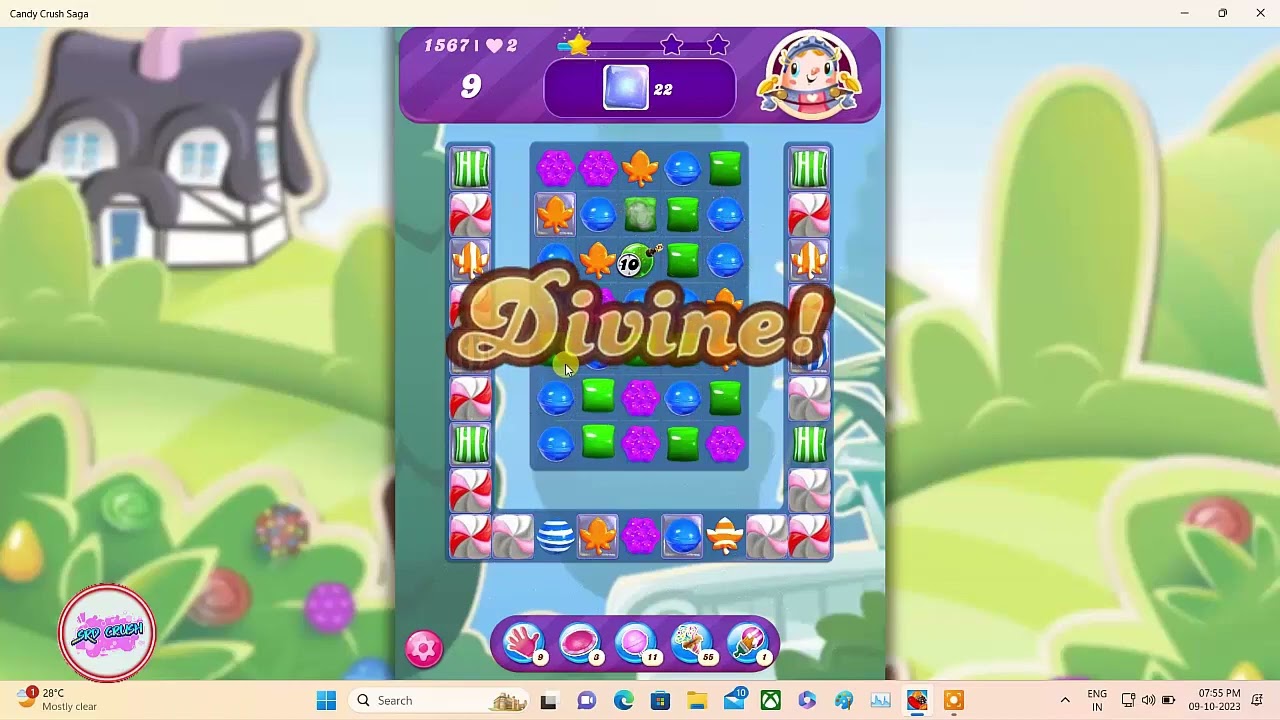 Candy Crush Saga Level 1567 NO BOOSTER