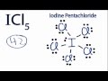 Valence Electrons in ICl5 Structure