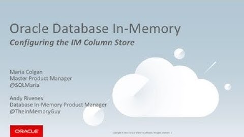 Configuring the IM Column Store Demo