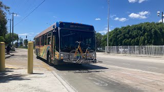 Miami Dade Transit Ride On-Board 2014 Gillig BRT 40