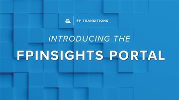 FPT Video - Introducing the Insights Portal