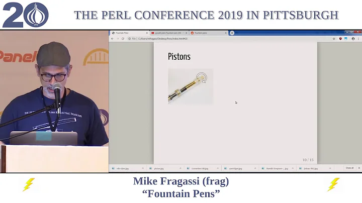 [Lightning Talk] Mike Fragassi - "Fountain Pens"