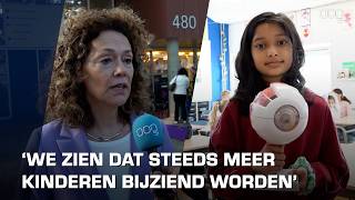 Oogfonds trapt campagne tegen bijziendheid af bij de Sterrensteen in Vinkhuizen