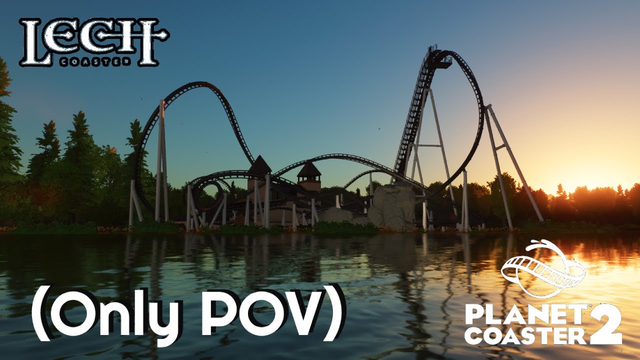Lech Coaster | Front + Back POV | Planet Coaster 2