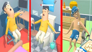 WE WAKE THE SLEEPING MAN Wake Him Up Game screenshot 2