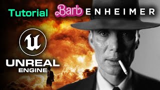 Barbenheimer in Unreal Engine 5.2 - Tutorial Title Screen