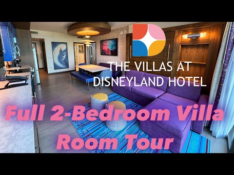 Full 2-Bedroom Villa Tour at The Villas at Disneyland Hotel