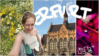 ⭐️ 3 tage erfurt || bisschen clubmaus sein, altstadt gucken und so. Viel. Essen.