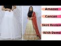 Cancan Petticoat खरीदते हुए किन बातों का ध्यान रखे l Amazon Cancan Skirt Review with Demo l