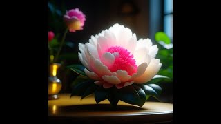 видео: ПИОНЫ из БЗК от Елены Талакиной 🏵 Cream peony картинка: ПИОНЫ из БЗК от Елены Талакиной 🏵 Cream peony