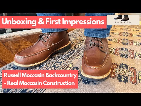 Unboxing & First Impressions of Russell Moccasin's Backcountry