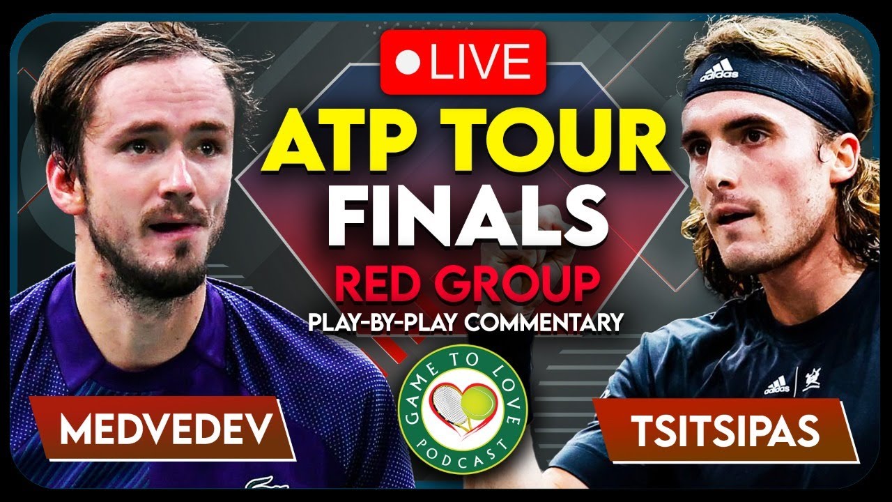 MEDVEDEV vs TSITSIPAS ATP Tour Finals 2022 LIVE Tennis Play-By-Play Stream