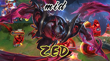Wildrift [Tốc Chiến]: Tôi cầm Zed 