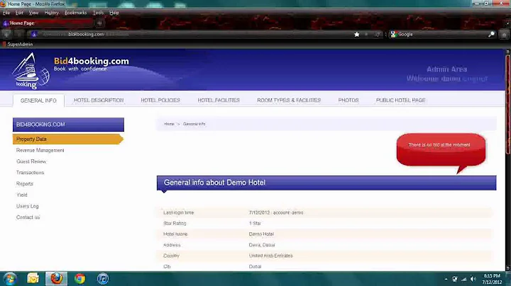 hướng dẫn đào tạo extranet bid4booking 1