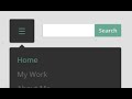 Click to open Navbar | help of html and css | #prasadtutorial #subtosub
