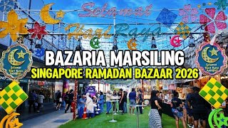 Download Lagu Bazaria Marsiling 2026 Ramadan Bazaar @ Woodlands MRT | Singapore 4K Walking Tour MP3