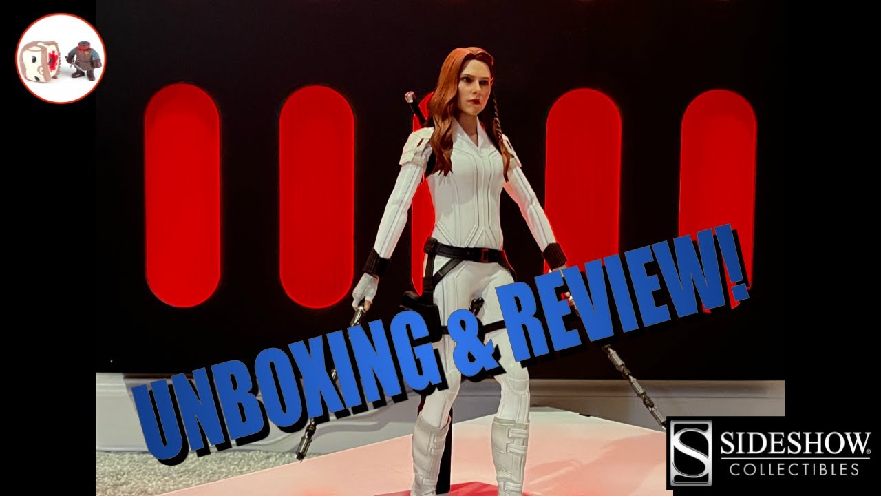 Black Widow (Snow Suit) Sixth Scale Masterpiece Figure from Hot Toys - UNBOXING & REVIEW