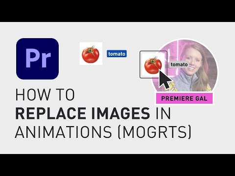 How to replace images in motion graphic templates