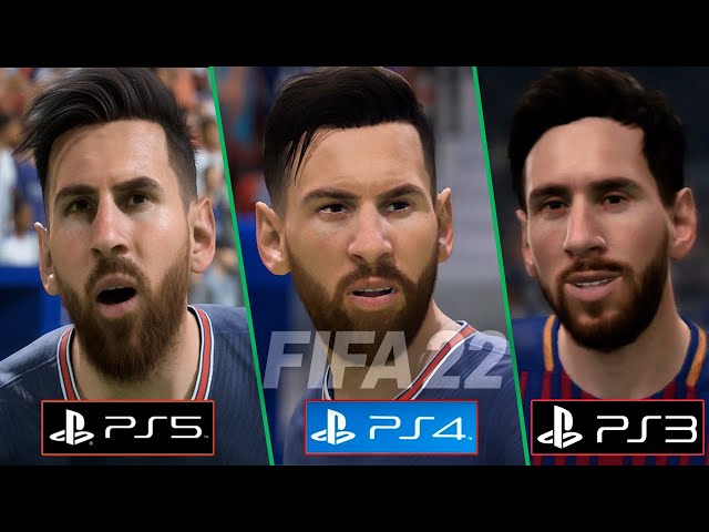 FIFA 21 PS4 Vs FIFA 22 PS3 