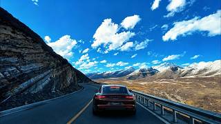 Driving experience at an altitude of 5000 meters , China 🇨🇳 Driving sound | 2006駕駛中國5000米海拔高原-行車聲