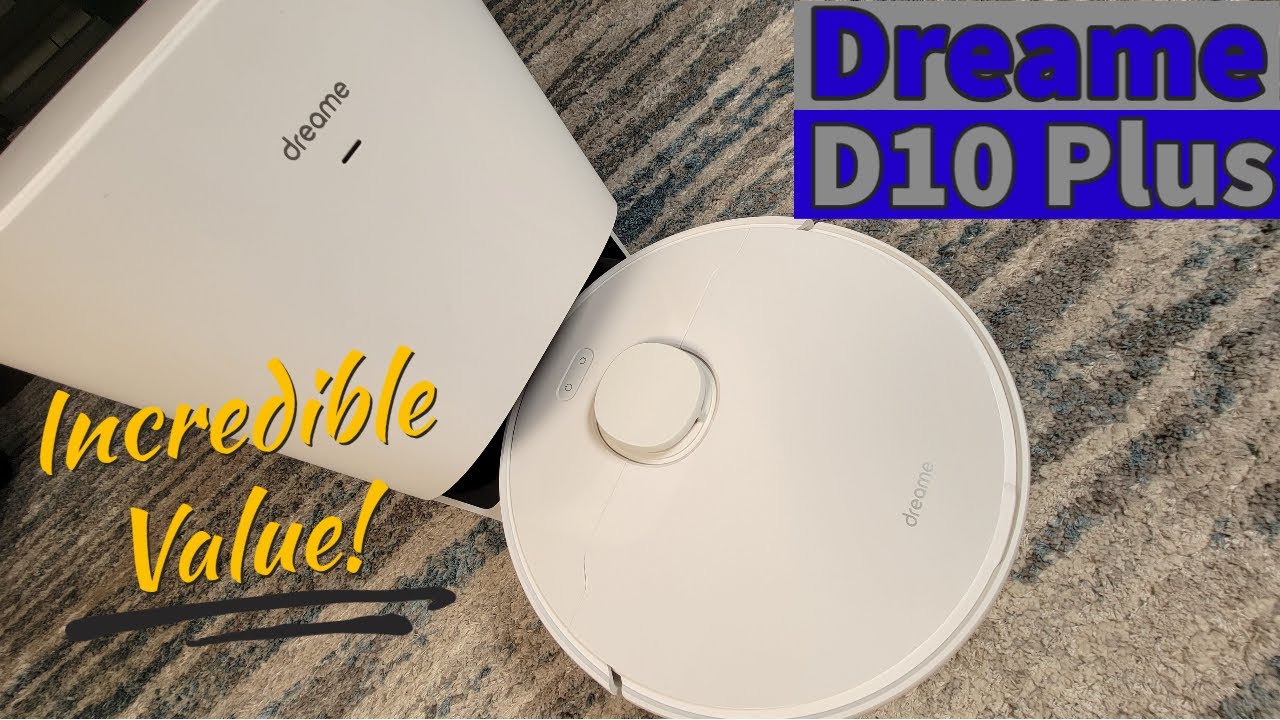 DREAME D10 PLUS AUTO EMPTY ROBOT VACUUM AND MOP