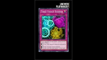 Yugioh Duel Links - Does Playmaker have a LINE with Three Strikes Barrier