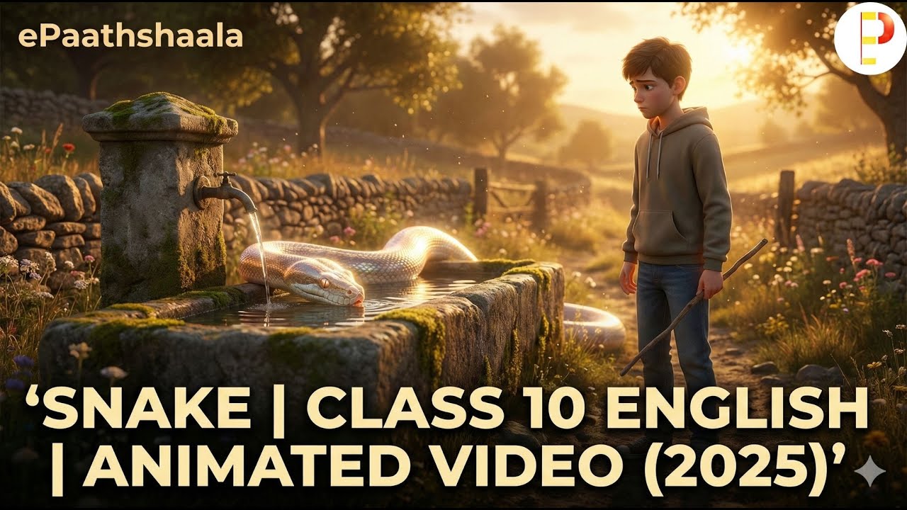 Английский язык, 10 класс – «Змея» (стихотворение) | Анимированное объяснение и краткое содержани...
