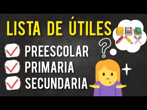 Video: Qué Comprar Para La Escuela En El Primer Grado