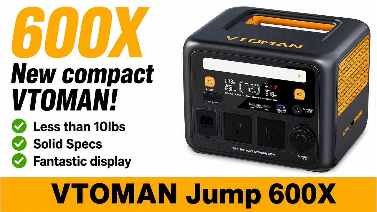 VTOMAN Jump 600X - YouTube