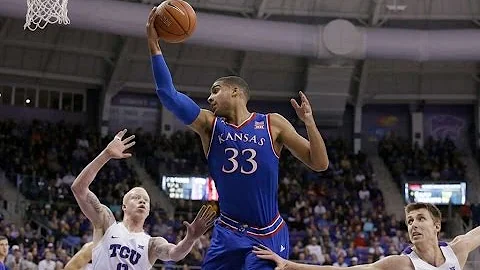 Landen Lucas Kansas Full Highlights vs TCU - 15pts 17reb 7-9FG!!! (2016.12.30)
