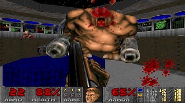 Final Doom TNT Evilution Map 17 "Processing Area" UV-Max in 2:51