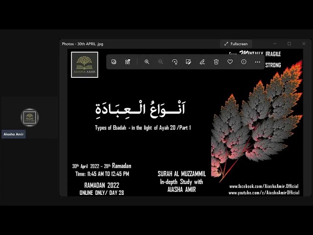 In-Depth Study with Aiasha Amir
