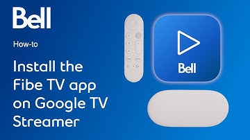 How to install the Bell Fibe TV app on the Google TV Streamer