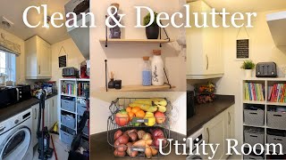 Utility/Laundry Room Declutter & Organise - Clean With Me - Speed Clean UK by At Home With Chelle 4,970 views 4 months ago 11 minutes, 21 seconds