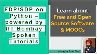 Orientation Program - 5 Day F/SDP on Python powered by IIT Bombay Spoken Tutorials & Green ThinkerZ