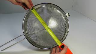Conical Strainer 30cm Coarse Mesh